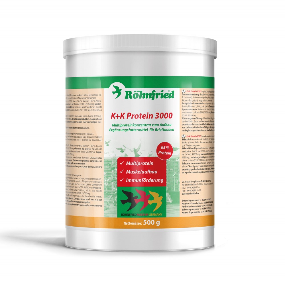 K+K Protein 3000 - 500g -