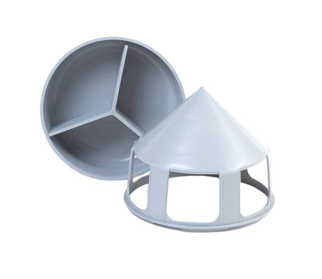 Hranitoare grit cu separator