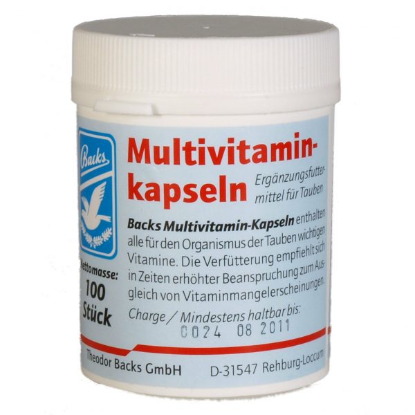 Multivitamin-Kapseln - capsule multivitamine 100buc